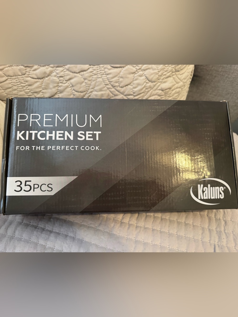 Premium Kitchen Set - 35pc, Black